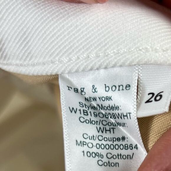 Rag & Bone Anna Full-Zip Front Frayed Denim Skirt Size 26 - Picture 8 of 10